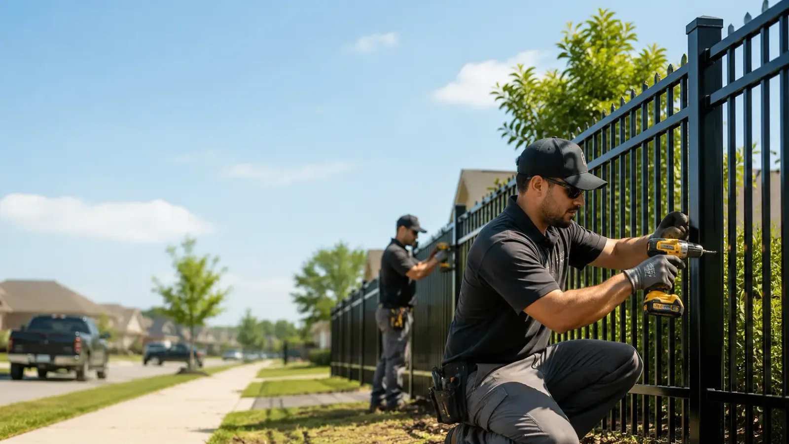 Metal Fence Installation in Camden, AL